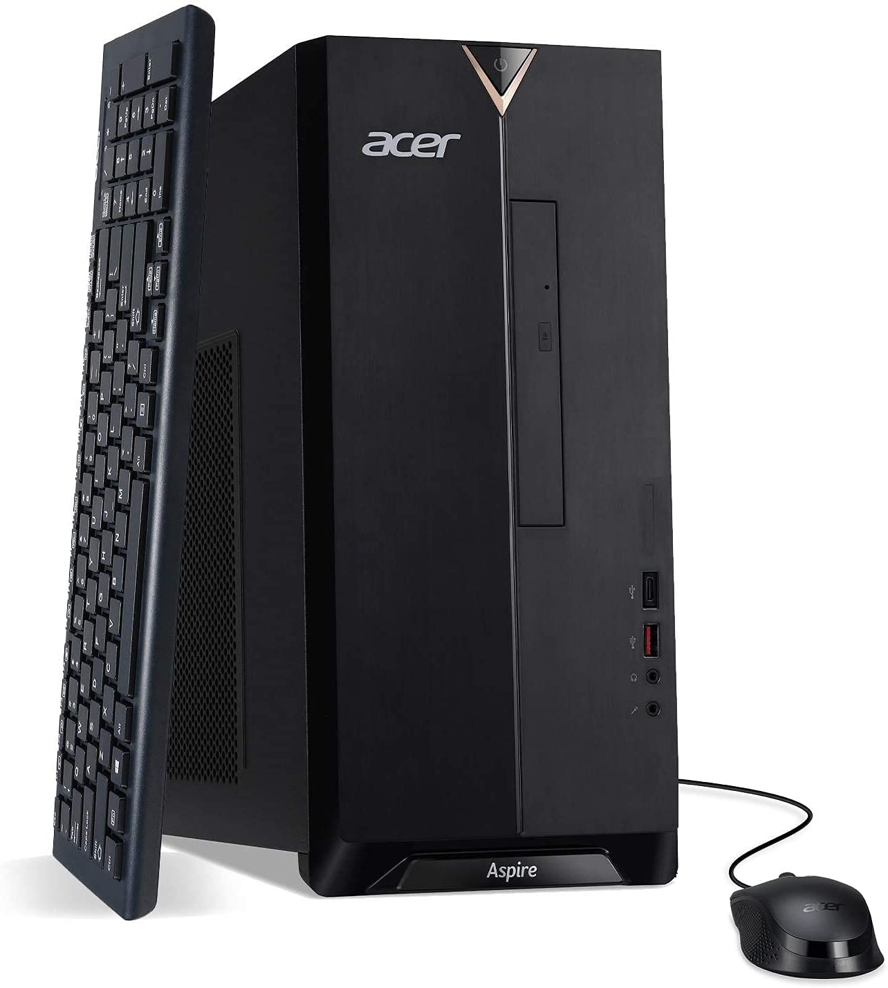 Acer Aspire TC-1760-UA92 Desktop | 12th Gen Intel Core i5-12400 6-Core Processor | 12GB 3200MHz DDR4 | 512GB NVMe M.2 SSD | 8X DVD | Intel Wireless Wi-Fi 6 AX201 | Bluetooth 5.2 | Windows 11 Home