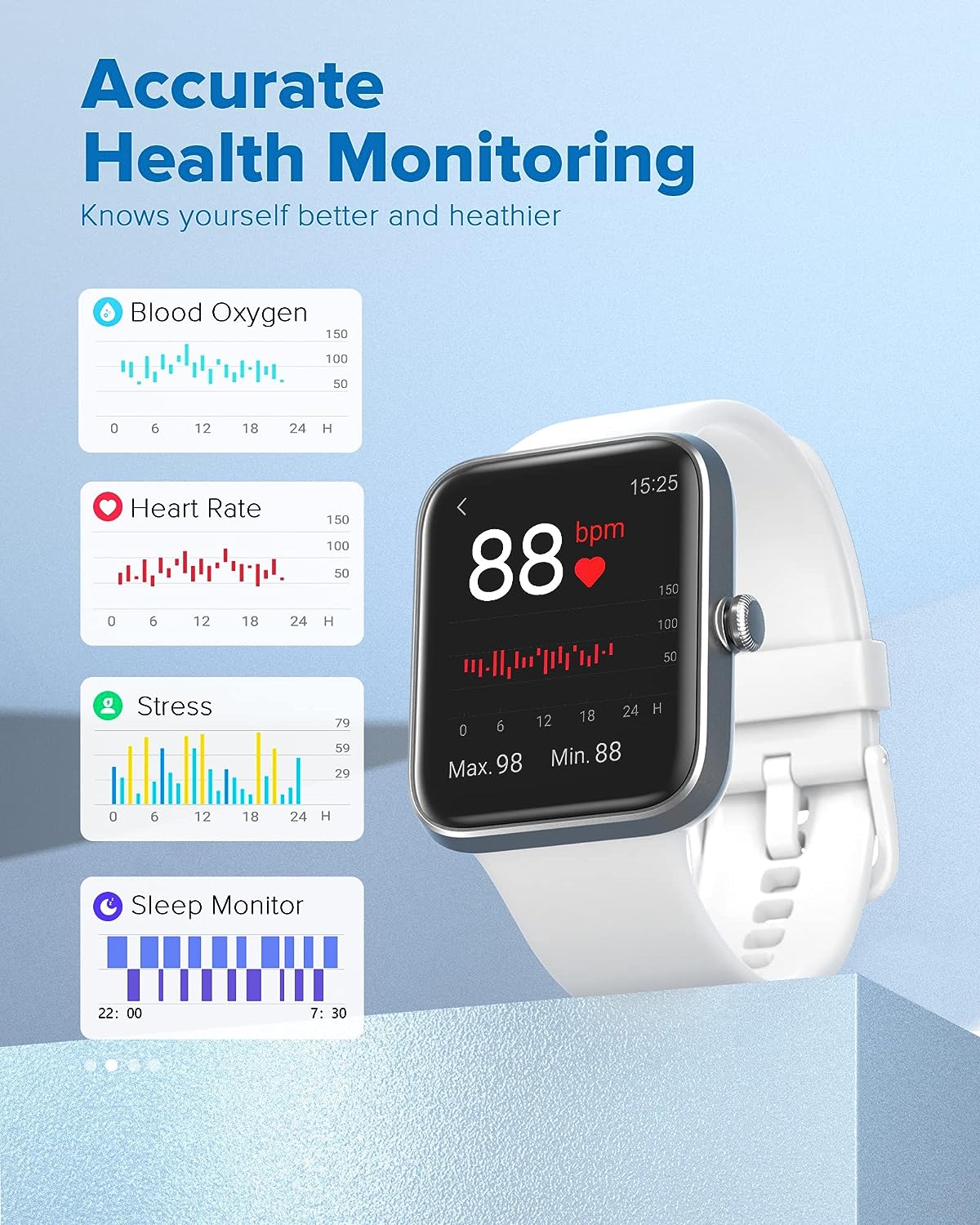 aeac Smart Watch for Women Men,1.69
