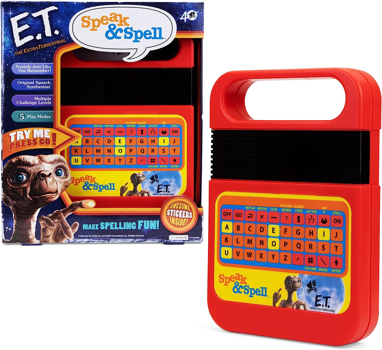 Basic Fun Speak & Spell Electronic Game,7-18 years