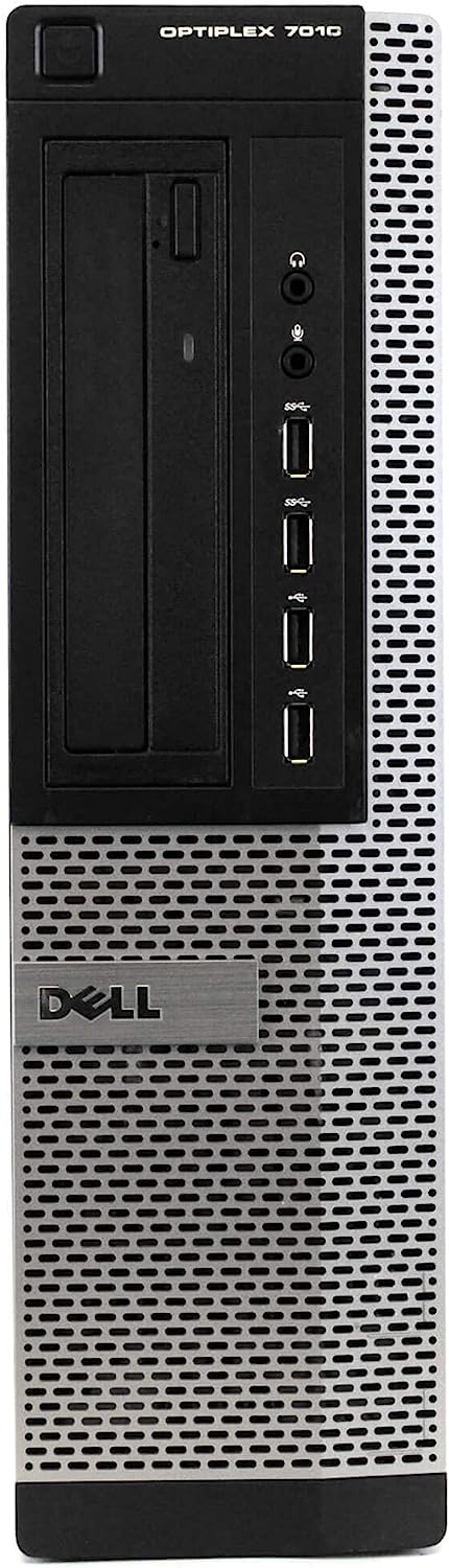 Dell Optiplex 7010 Business Desktop Computer (Intel Quad Core i5-3470 3.2GHz, 16GB RAM, 2TB HDD, USB 3.0, DVDRW, Windows 10 Professional (Renewed)