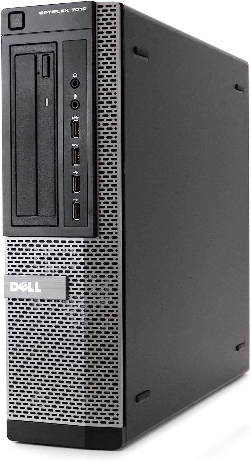 Dell Optiplex 7010 Business Desktop Computer (Intel Quad Core i5-3470 3.2GHz, 16GB RAM, 2TB HDD, USB 3.0, DVDRW, Windows 10 Professional (Renewed)