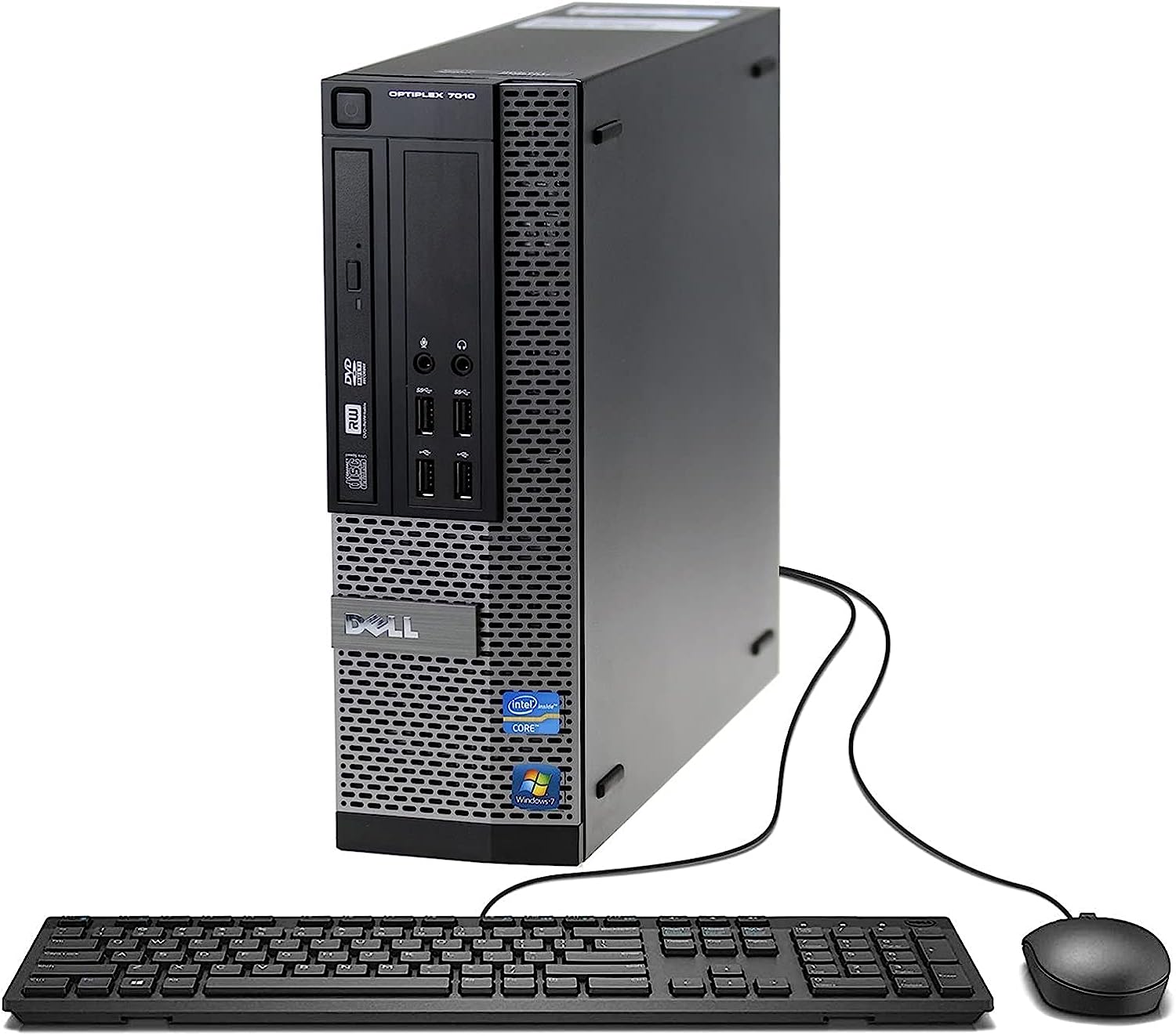 Dell Optiplex 7010 Business Desktop Computer (Intel Quad Core i5-3470 3.2GHz, 16GB RAM, 2TB HDD, USB 3.0, DVDRW, Windows 10 Professional (Renewed)