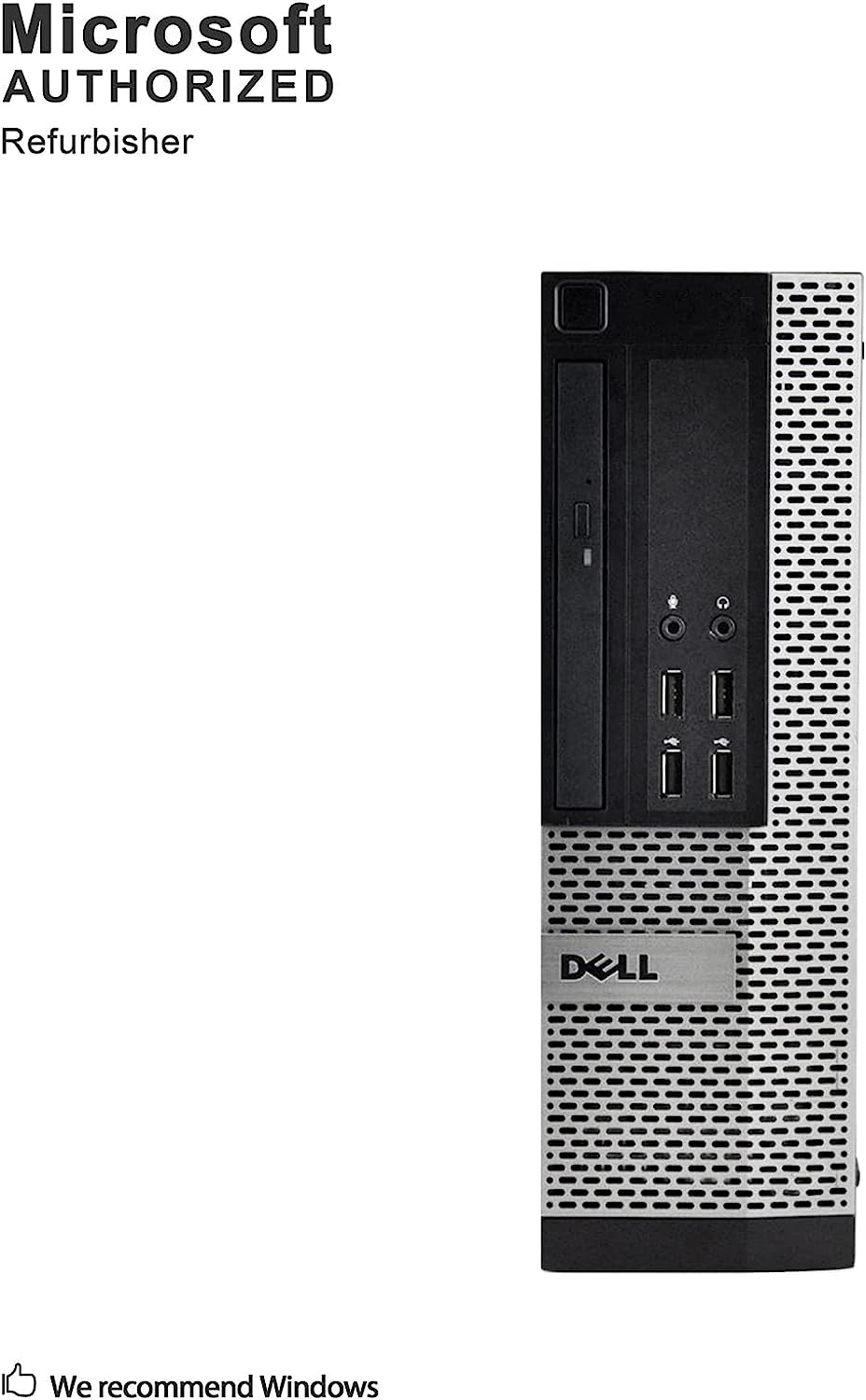 Dell Optiplex 9020 Small Form Component Desktop with Intel Core i7-4770 Upto 3.9GHz, HD Graphics 4600 4K Support, 32GB RAM, 1TB SSD, DisplayPort, HDMI, Wi-Fi, Bluetooth - Windows 10 Pro (Renewed)