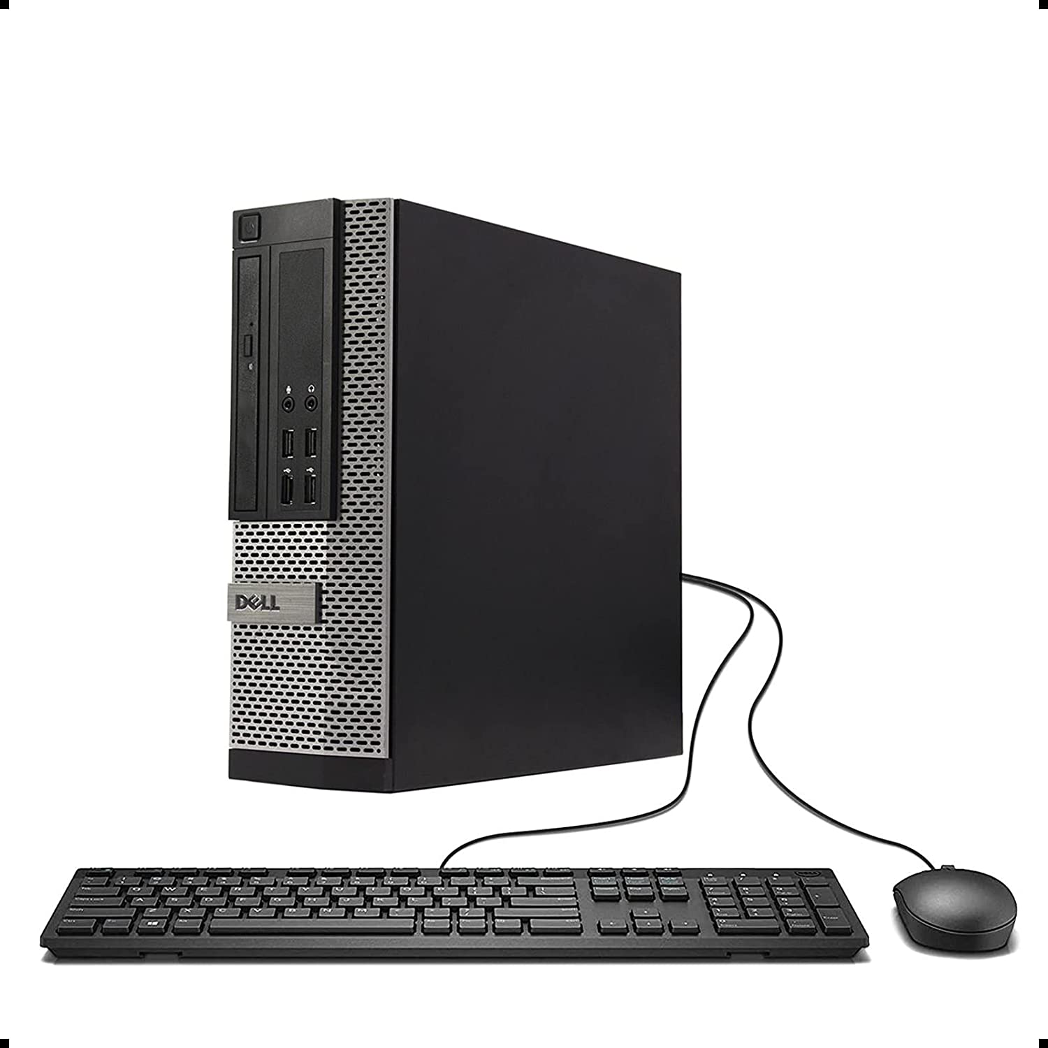 Dell Optiplex 9020 Small Shape Factor Desktop with Intel Core i7-4770 Upto 3.9GHz, HD Graphics 4600 4K Support, 32GB RAM, 1TB SSD, DisplayPort, HDMI, Wi-Fi, Bluetooth - Windows 10 Pro (Renewed)