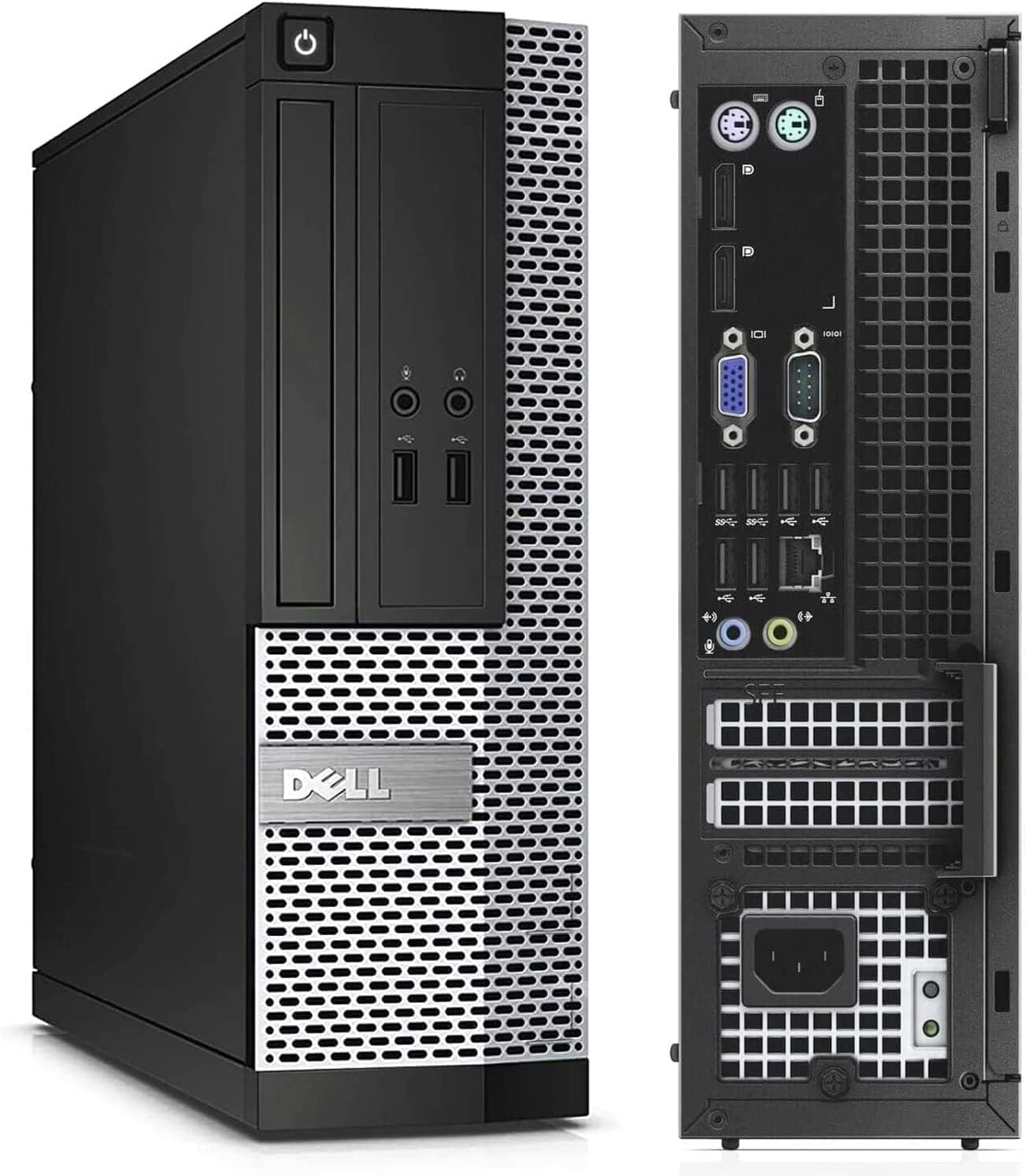 Dell OptiPlex Computer Desktop PC, Intel Core i5 3rd Gen 3.2 GHz, 16GB RAM, 2TB HDD, New 22 Inch LED Monitor, RGB Keyboard and Mouse, WiFi, Windows 10 Pro (Renewed)