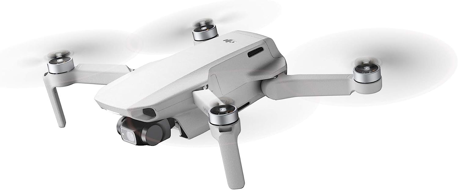 DJI Mini 2 Ultralight & Foldable Drone Quadcopter with Remote Controller - Gray (Renewed)