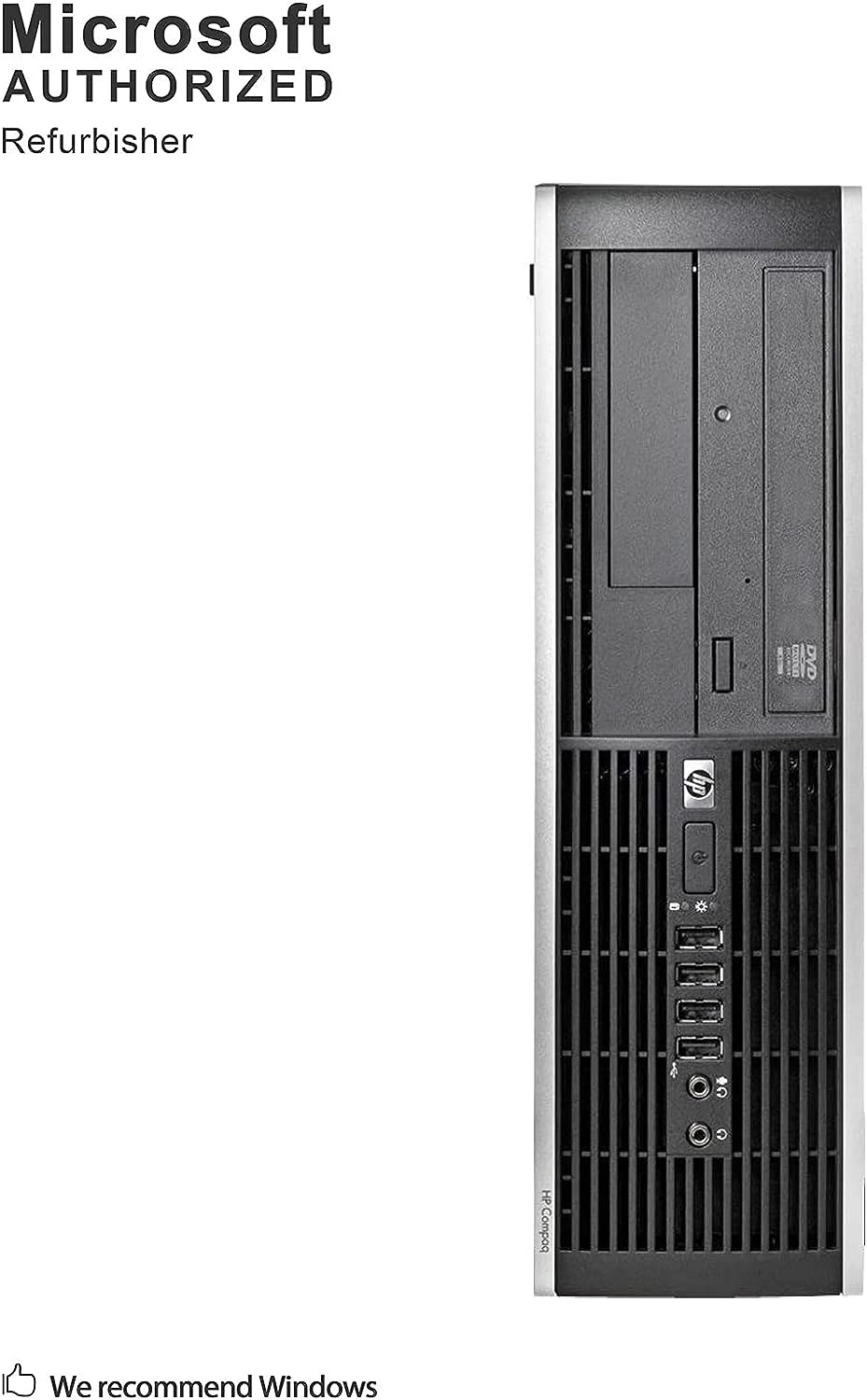 HP 8300 Elite Small Form Factor Desktop Computer, Intel Core i5-3470 3.2GHz Quad-Core, 8GB RAM, 500GB SATA, Windows 10 Pro 64-Bit, USB 3.0, Display Port (Renewed)