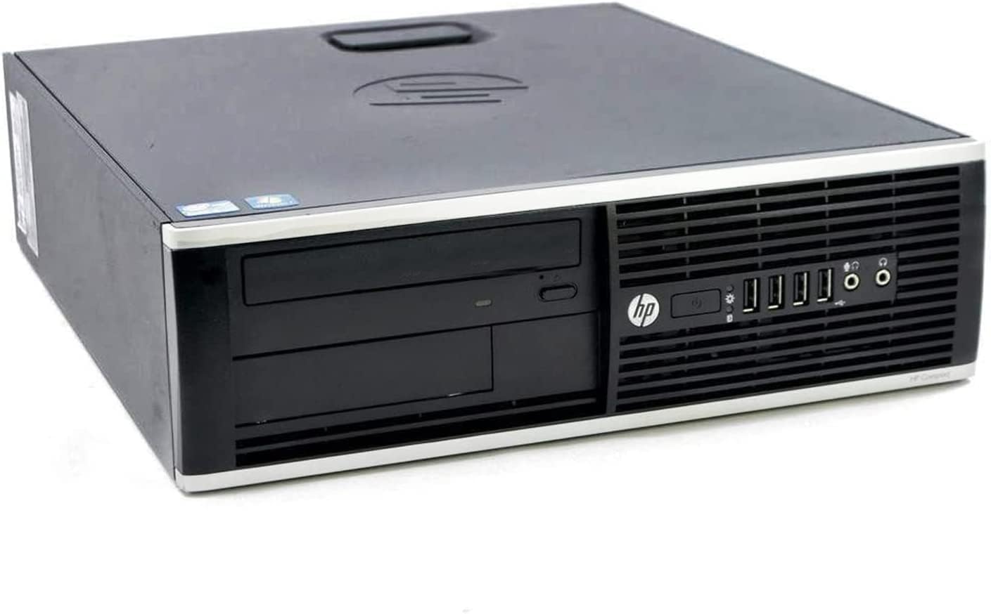 HP Elite Desktop PC Computer | Intel Quad-Core i5 | 8GB Ram | 1TB HDD | 24 Inch LCD Monitor (1080p HDMI), RGB Keyboard + Mouse | Desk Speakers | WiFi + Bluetooth | Windows 10 (Renewed)