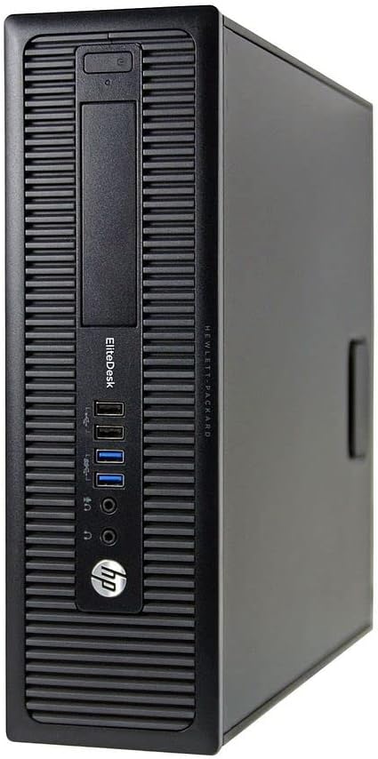 HP EliteDesk 800 G1 SFF Desktop Computer Package - Intel Core i5 3.3GHz, 32GB RAM, New 1TB SSD, KOORUI 24-inch Monitor, AC WiFi,Windows 10 Pro (Renewed)
