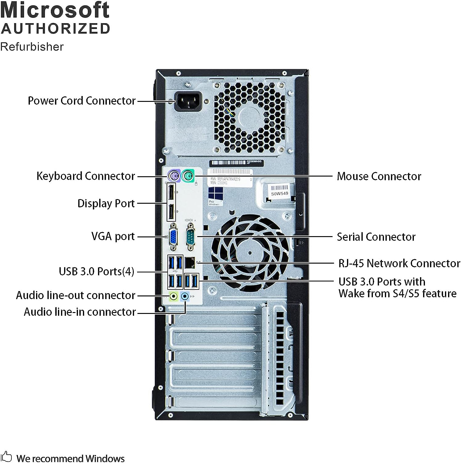 HP EliteDesk 800 G1 SFF High Performance Business Desktop Computer, Intel Quad Core i5-4590 upto 3.7GHz, 16GB RAM, 1TB HDD, 256GB SSD (boot), DVD, WiFi, Windows 10 Professional (Renewed)