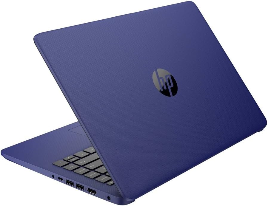 HP Stream 14-inch Laptop, Intel Celeron N4000, 4 GB RAM, 64 GB eMMC, Windows 10 Home in S Mode With Office 365 Personal For 1 Year (14-cb185nr, Royal Blue)