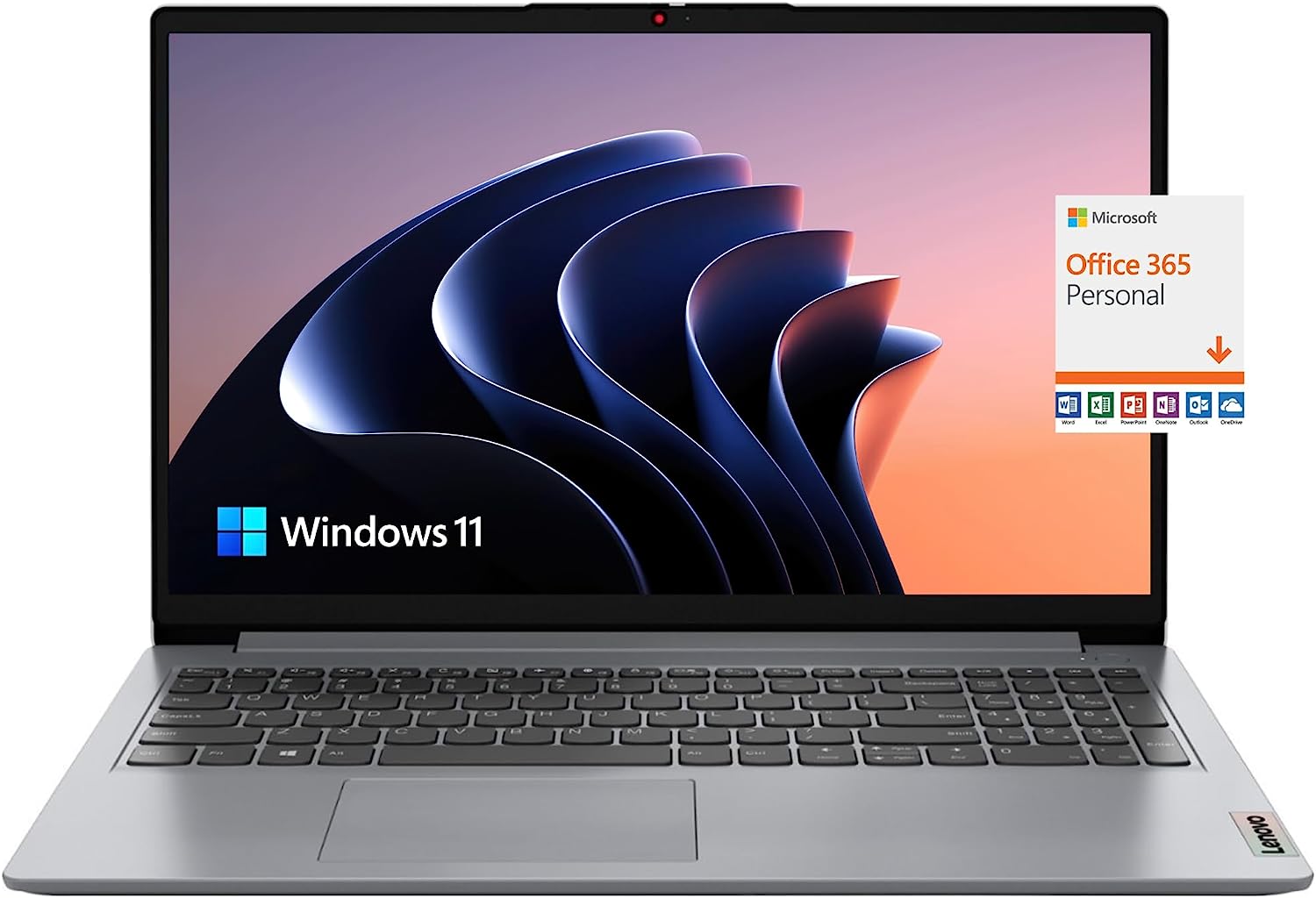 Lenovo IdeaPad, 20GB RAM, 1TB SSD, AMD Dual-core Processor, 15.6 Inch HD Anti-Glare Display, Long Battery Existence Up to 9.5Hr, HDMI, SD Card Reader, Windows 11, 1 Year Microsoft 365