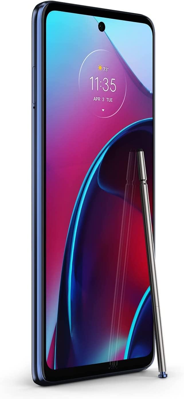 Motorola Moto G Stylus | 2022 | 2-Day battery | Unlocked| Made for US by Motorola | 6/128GB | 50MP Camera | Twilight Blue