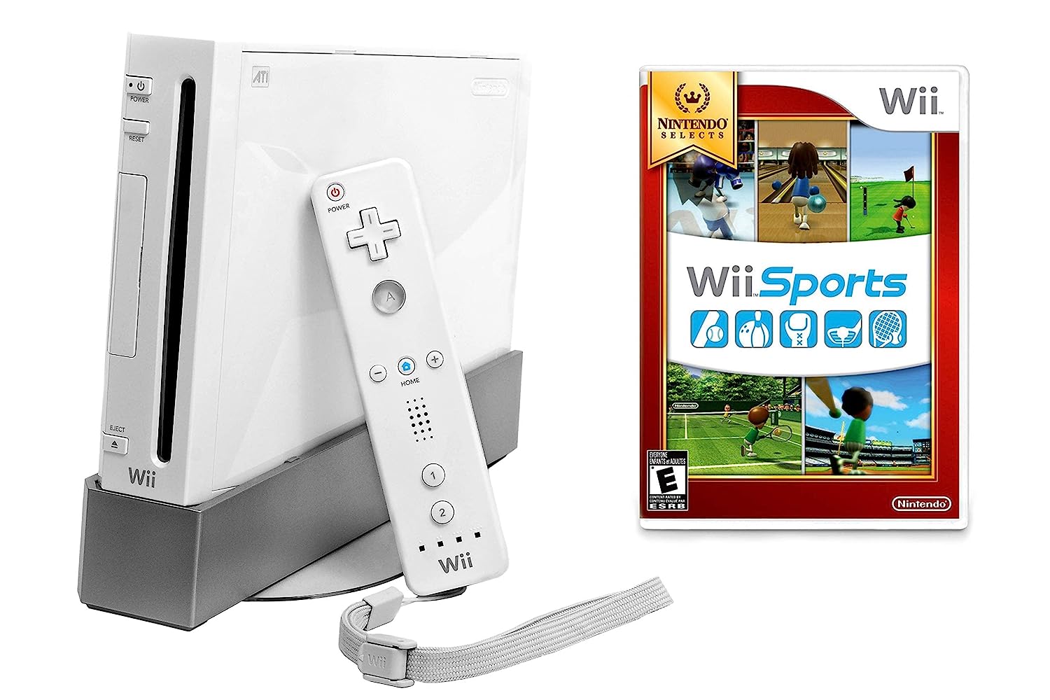 Nintendo Wii Console with Wii Sports (Renewed)