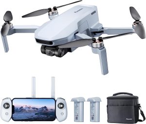Potensic ATOM SE Combo GPS Drone Quadcopter with 4K ShakeVanish Camera Less Than 249g, 62 Mins Flight Period, 4km FPV Transmission, Max. Speed 16m/s, Auto Return