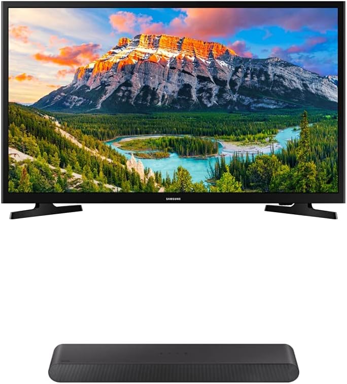 SAMSUNG 32-inch Class LED Smart FHD TV 1080P (UN32N5300AFXZA, 2018 Model), Black