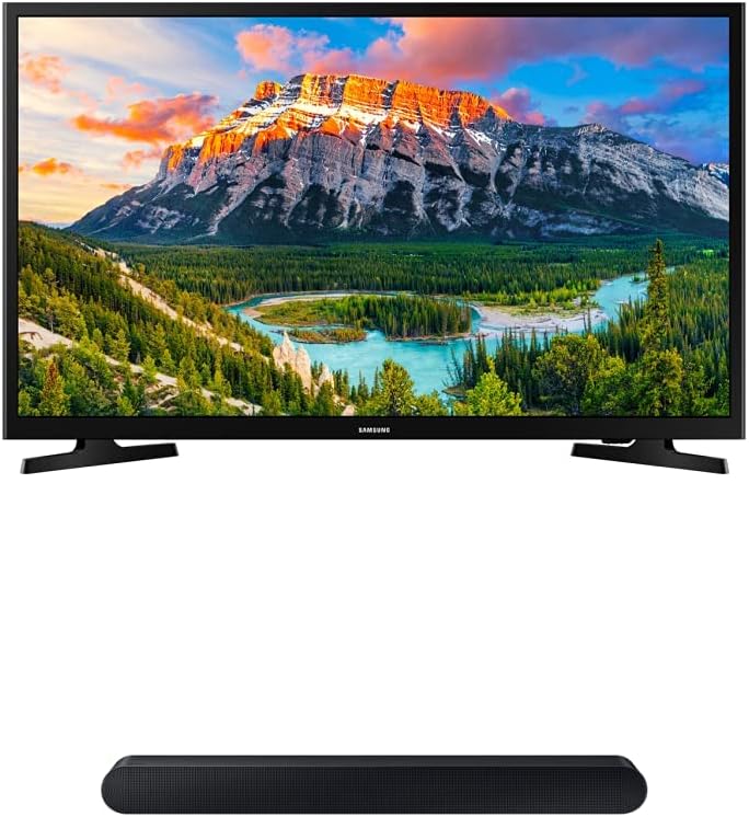 SAMSUNG 32-inch Class LED Smart FHD TV 1080P (UN32N5300AFXZA, 2018 Model), Black