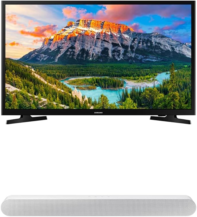 SAMSUNG 32-inch Class LED Smart FHD TV 1080P (UN32N5300AFXZA, 2018 Model), Black