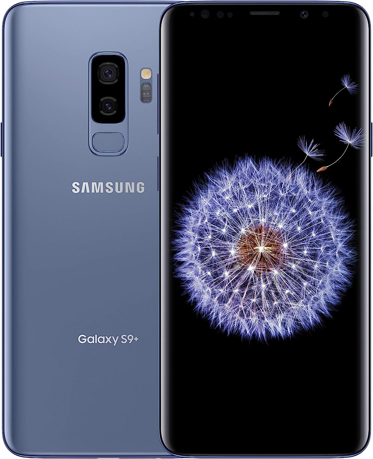 SAMSUNG Galaxy S9+ Factory Unlocked Smartphone 64GB - Coral Blue - US Version [SM-G965UZBAXAA]