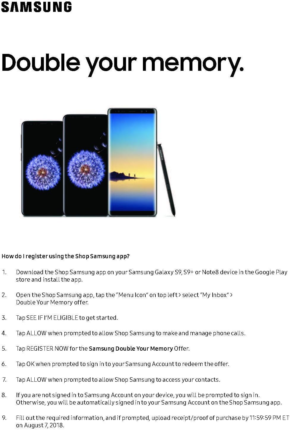 SAMSUNG Galaxy S9+ Factory Unlocked Smartphone 64GB - Coral Blue - US Version [SM-G965UZBAXAA]