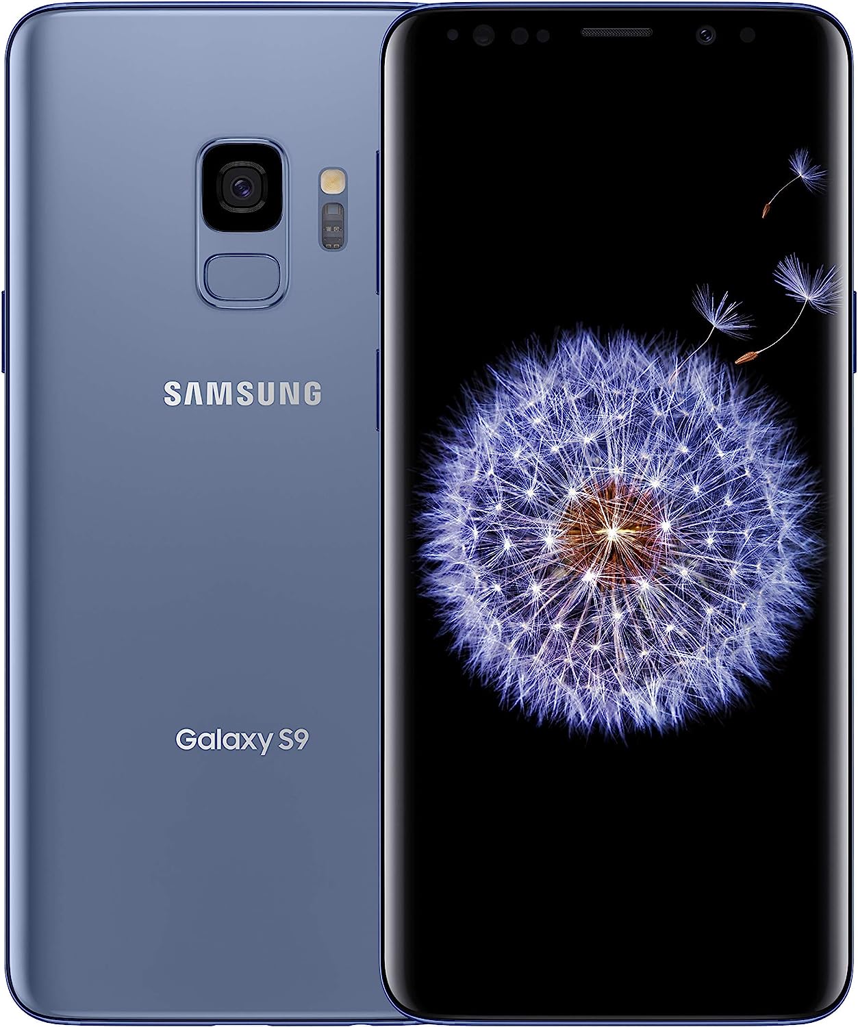 SAMSUNG Galaxy S9+ Factory Unlocked Smartphone 64GB - Coral Blue - US Version [SM-G965UZBAXAA]