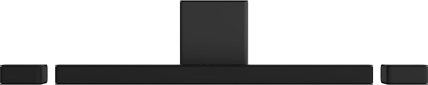 VIZIO V-Series 5.1 Home Theater Sound Bar with Dolby Audio, Bluetooth, Wireless Subwoofer, Voice Assistant Compatible, Includes Remote Command - V51x-J6