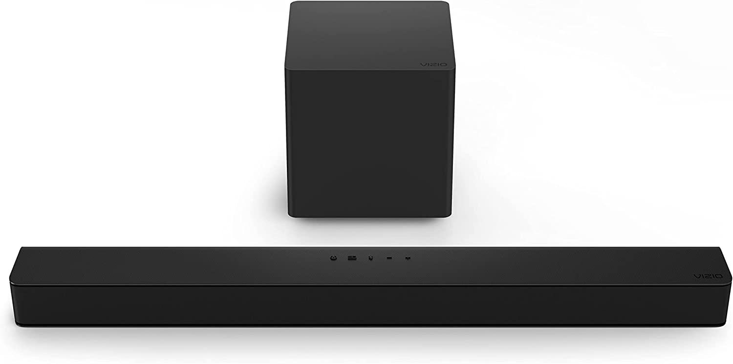 VIZIO V-Series 5.1 Home Theater Sound Bar with Dolby Audio, Bluetooth, Wireless Subwoofer, Voice Assistant Compatible, Includes Remote Control - V51x-J6