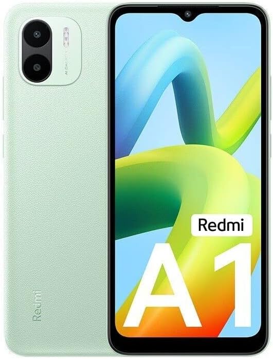 Xiaomi Redmi A1 Unlocked 4G Volte Cellphone,2GB RAM + 32GB ROM,6.52″ Display, 8MP Camera,5000mAh Battery with 10W Fast Charging Smartphone (Black)