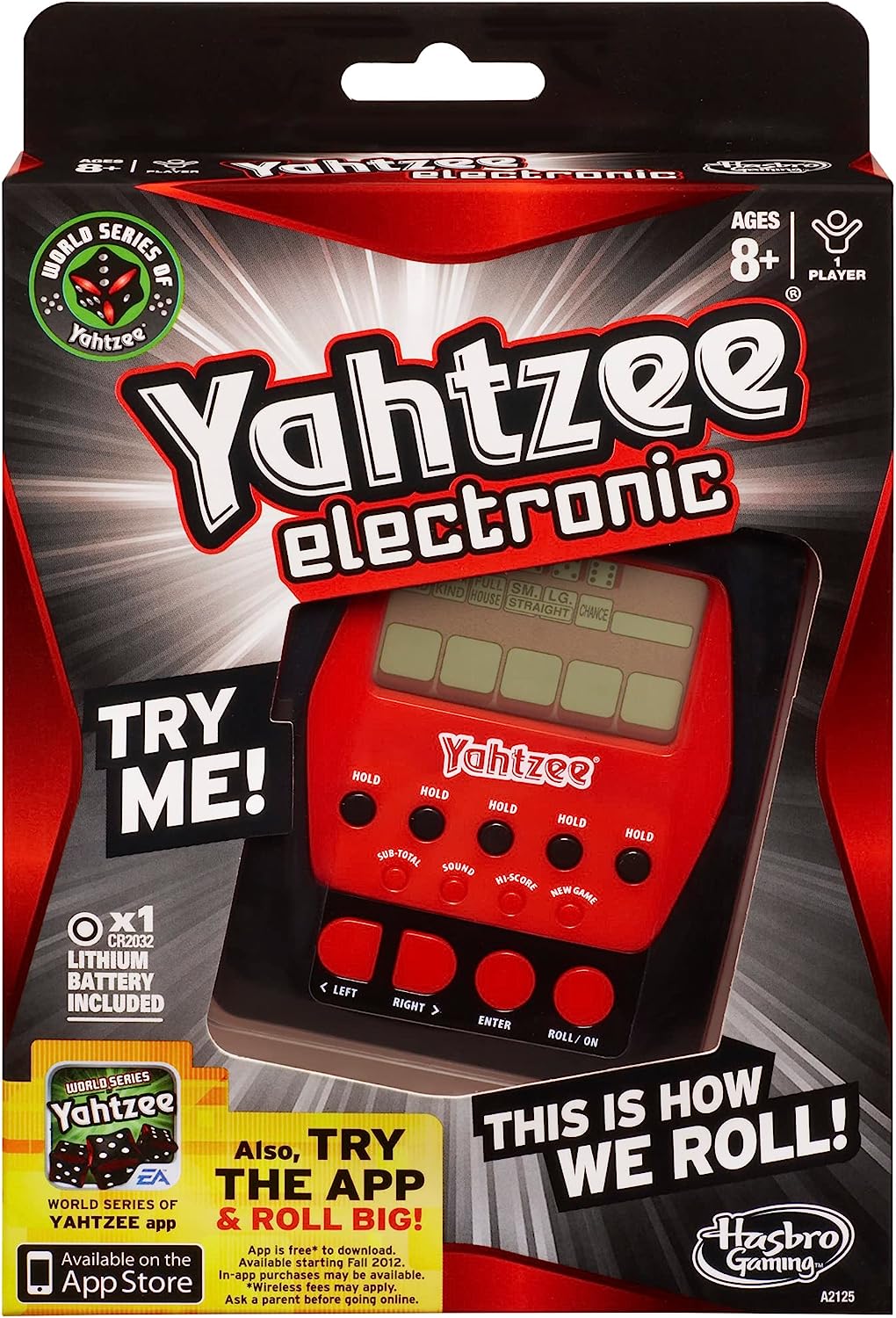 Yahtzee Handheld Digital Game