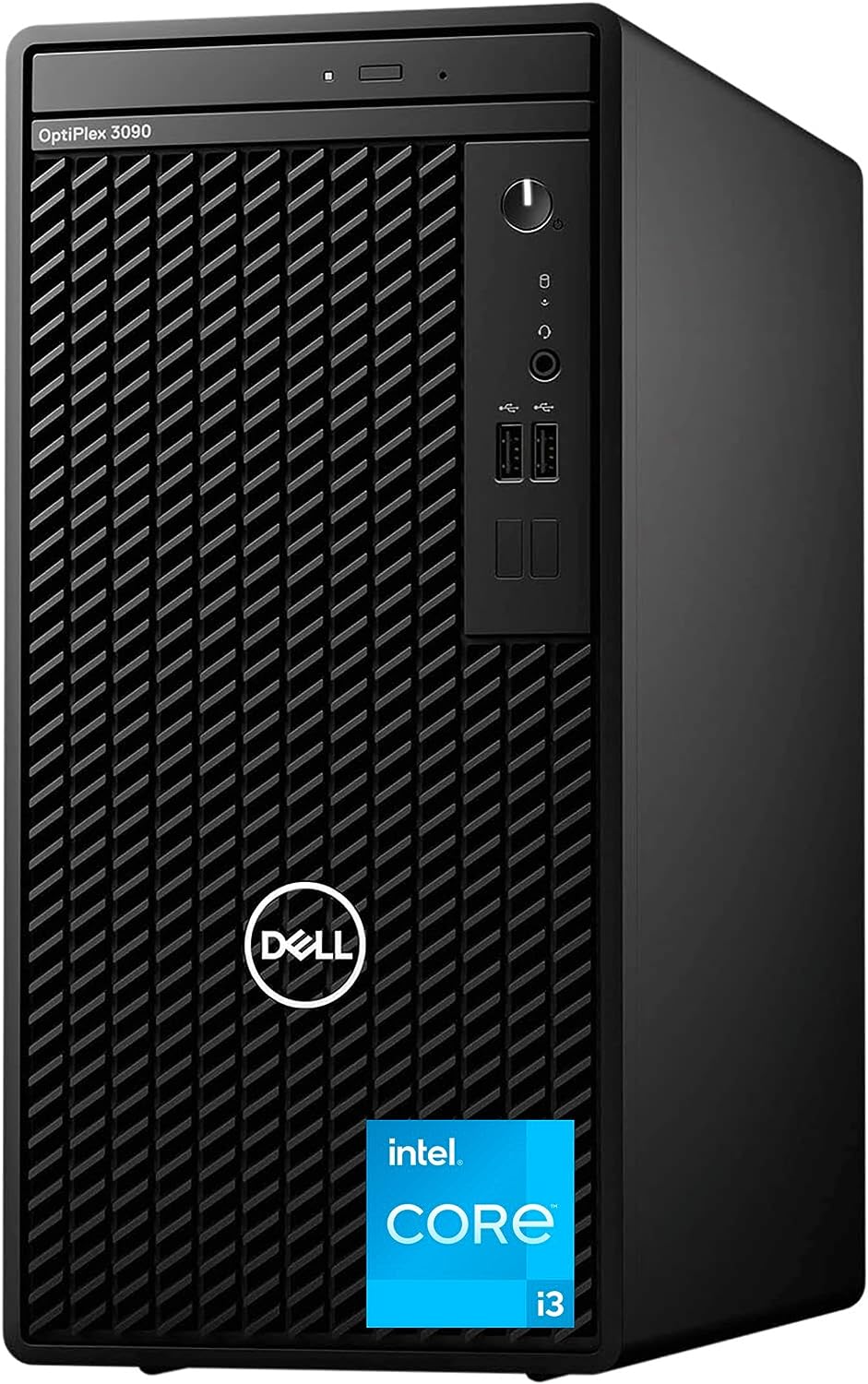 Dell Optiplex 3000 Business Tower Desktop Computer, Intel 4-Core Processor(Up to 4.4Ghz), 16GB DDR4 RAM, 256GB SSD + 1TB HDD, WiFi, DVD-RW, 2X DP(2-Monitor Support 4K), 8X USB Ports, Windows 11 Pro