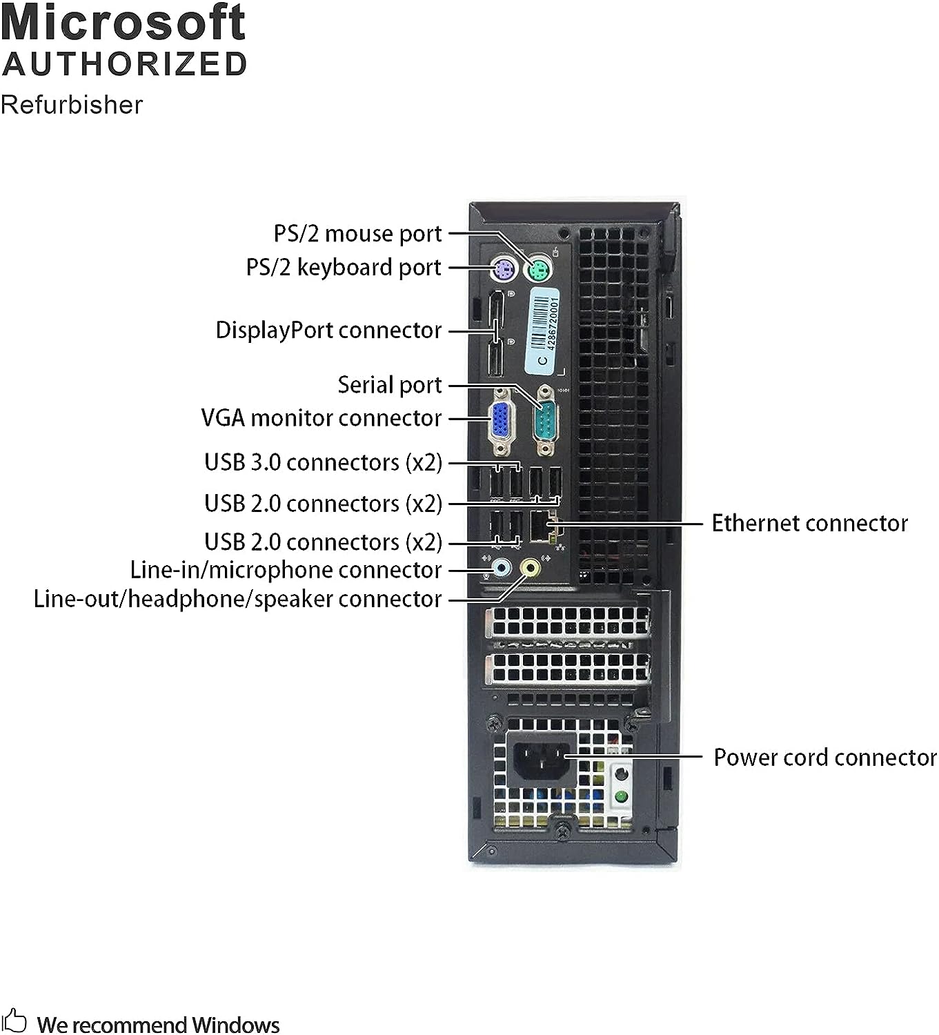 Dell Optiplex 5050 Small Form Factor (SFF) Business Desktop PC, Intel i7-7700 Quad-Core 3.6 GHz, 16GB DDR4, 512G NVME SSD Windows 10 Pro (Renewed)