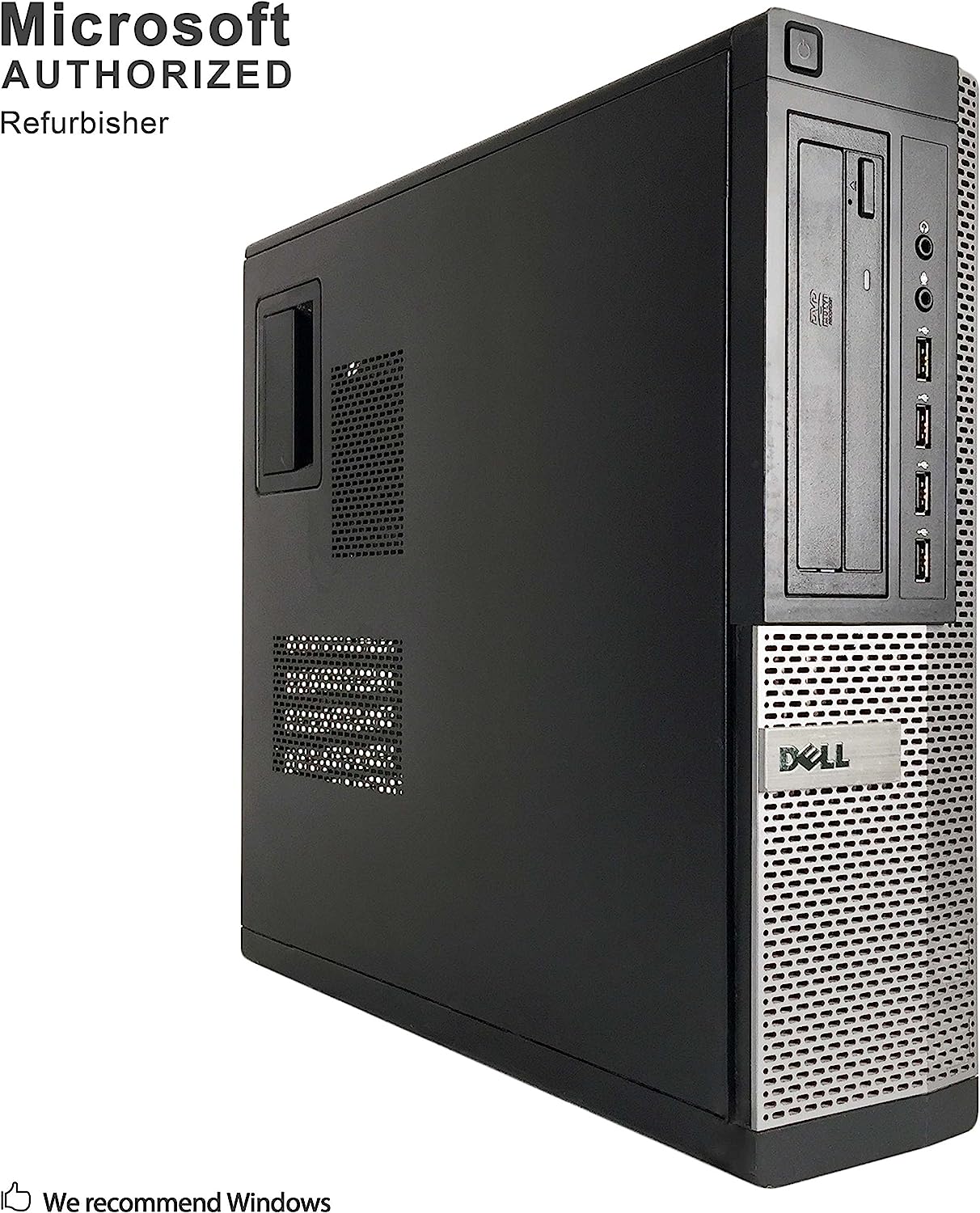 Dell Optiplex 790 Core i5 3.1GHz, 1TB Hard Drive, 16GB Memory, Windows 10 x64, Dual 19 Monitors (Renewed)