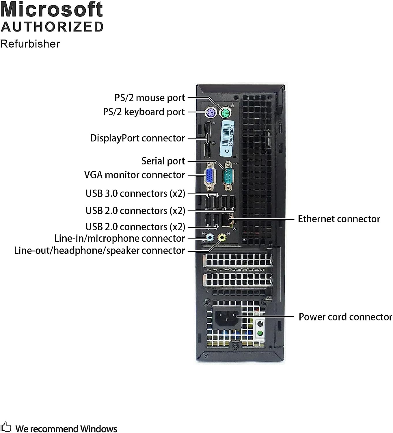 Dell OptiPlex RGB Desktop Computer PC, Intel Core i7 up to 3.8GHz, 16G RAM, 512G SSD, New 22 inch FHD LED Monitor, RGB Keyboard and Mouse, RGB BT Sound Bar, Webcam, WiFi, BT 5.0, W10P64 (Renewed)