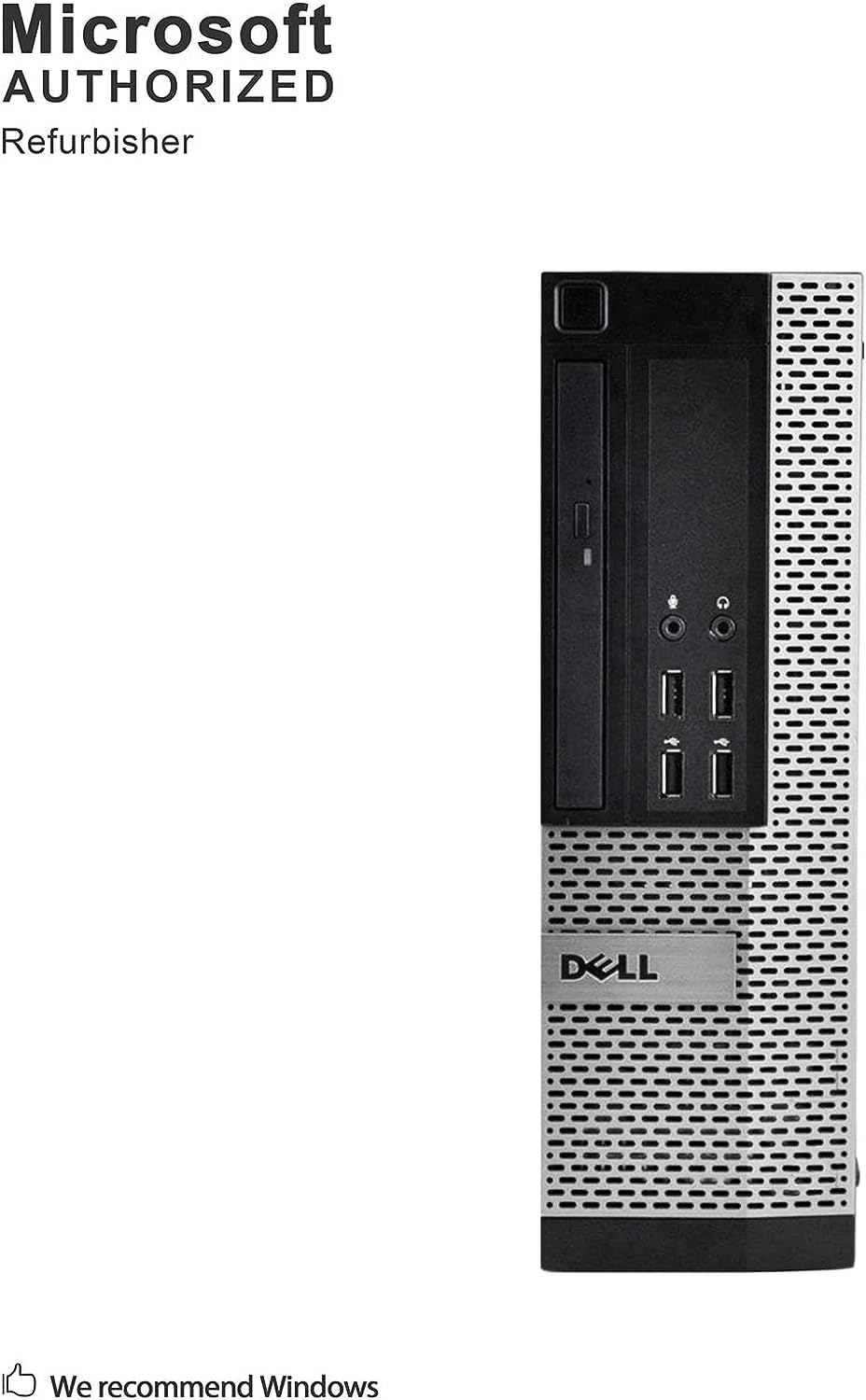 Dell OptiPlex RGB Desktop Computer PC, Intel Core i7 up to 3.8GHz, 16G RAM, 512G SSD, New 22 inch FHD LED Monitor, RGB Keyboard and Mouse, RGB BT Sound Bar, Webcam, WiFi, BT 5.0, W10P64 (Renewed)