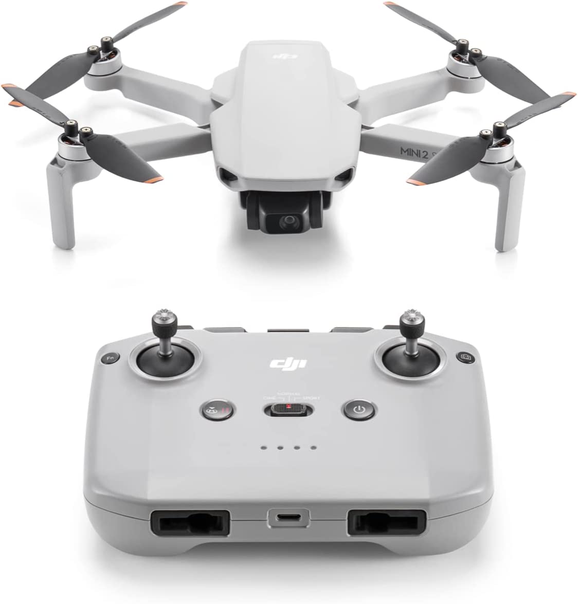 DJI Mini 2 SE, Lightweight and Foldable Mini Drone with QHD Video, 10km Video Transmission, 31-min Flight Time, Under 249 g, Return to Home, Automatic Pro Shots, Drone with Camera for Beginners