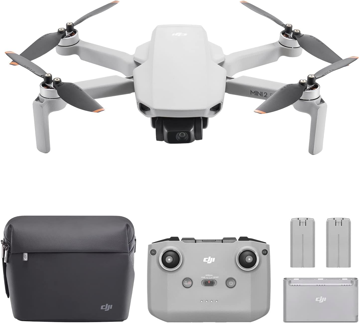 DJI Mini 2 SE, Lightweight and Foldable Mini Drone with QHD Video, 10km Video Transmission, 31-min Flight Time, Under 249 g, Return to Home, Automatic Pro Shots, Drone with Camera for Beginners