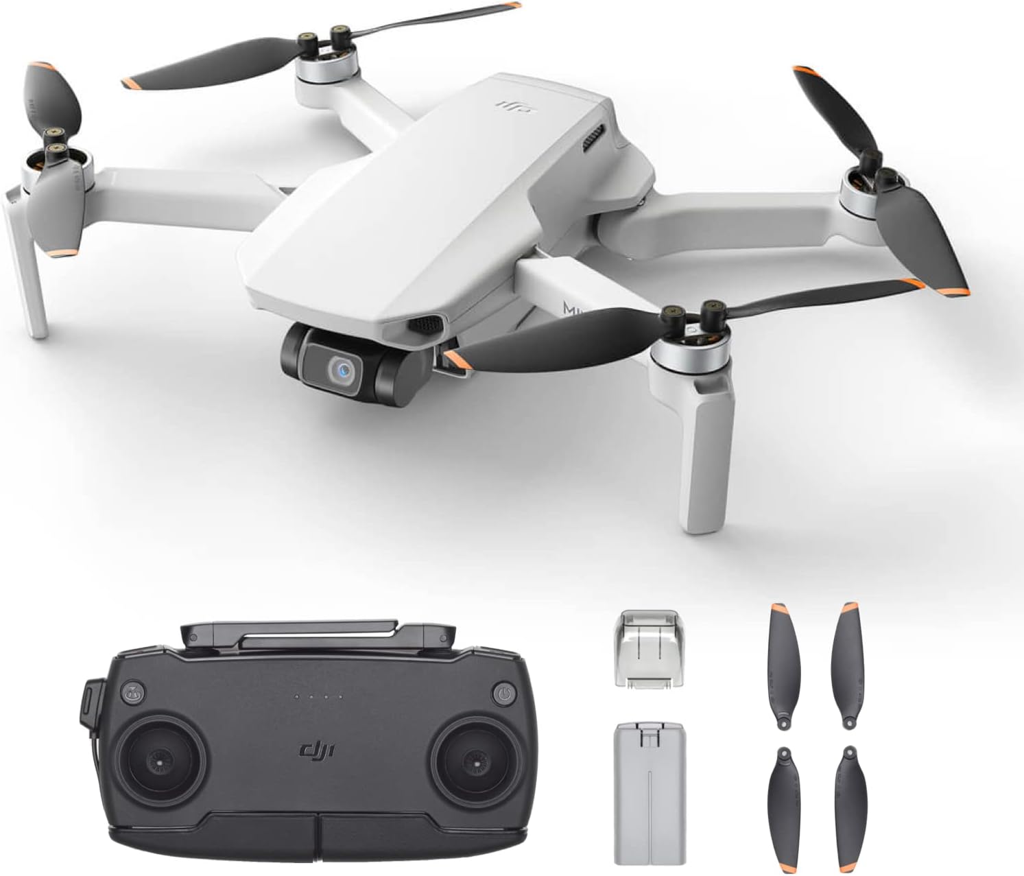 DJI Mini 2 SE, Lightweight and Foldable Mini Drone with QHD Video, 10km Video Transmission, 31-min Flight Time, Under 249 g, Return to Home, Automatic Pro Shots, Drone with Camera for Beginners