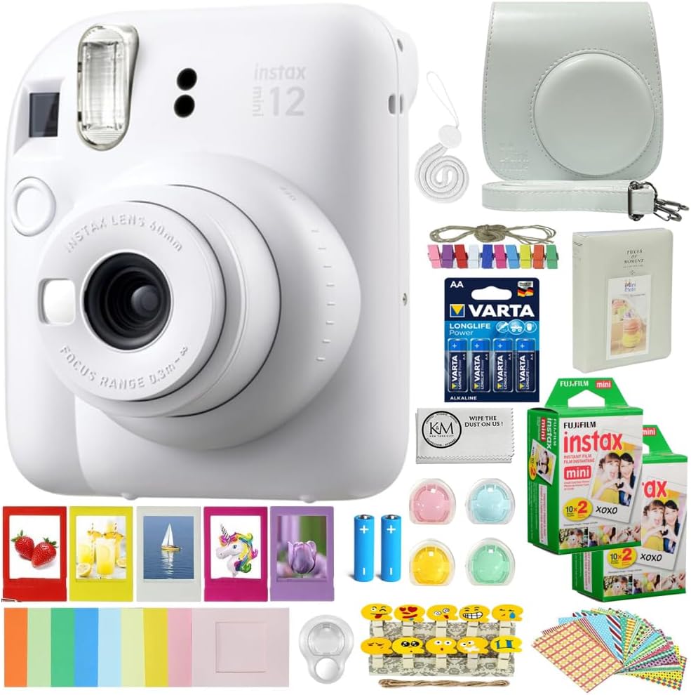 Fujifilm Instax Mini 12 Instant Camera - Pastel Blue