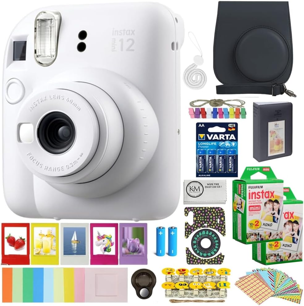 Fujifilm Instax Mini 12 Instant Camera - Pastel Blue