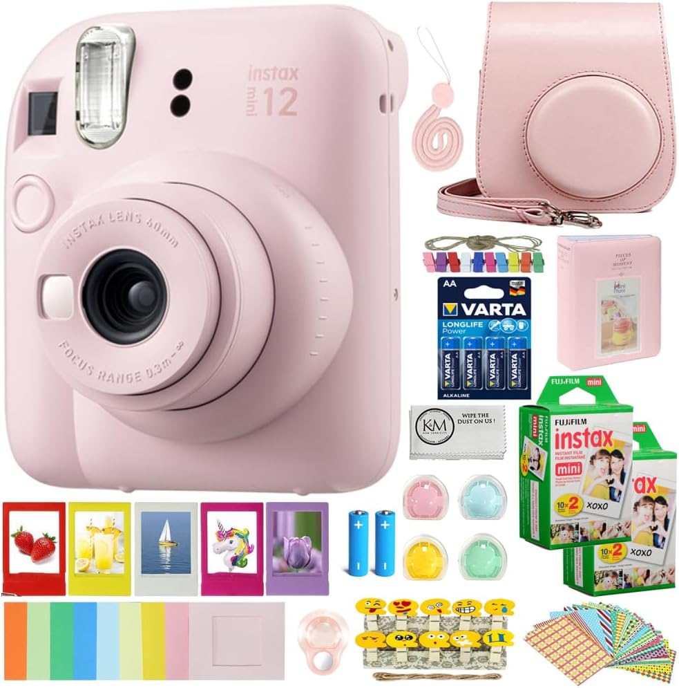 Fujifilm Instax Mini 12 Instant Camera - Pastel Blue