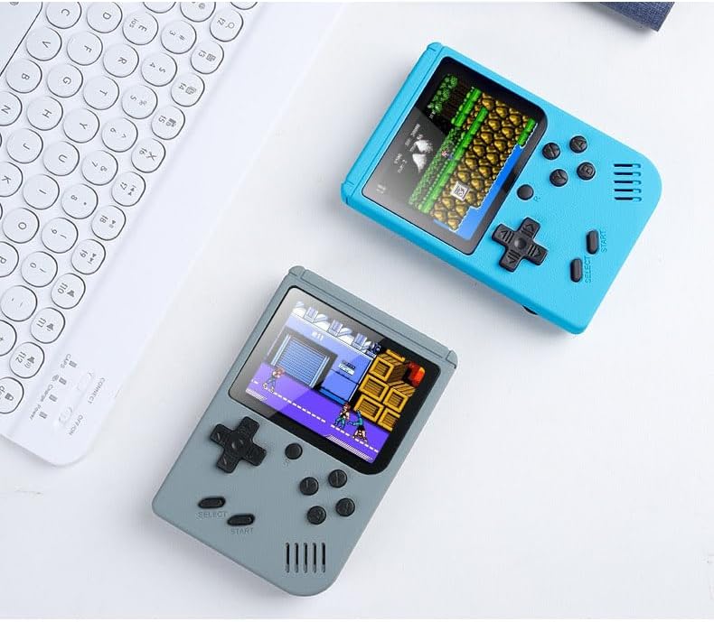 Handheld Game Console with Classical Retro Games Tetris Mario, 3.0 Inch Gameboy Kids Screen Portable Retro Video Game Console Support TV Connection (400 Games)