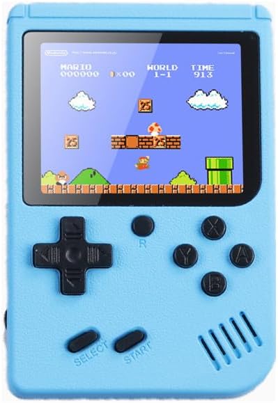 Handheld Game Console with Classical Retro Games Tetris Mario, 3.0 Inch Gameboy Kids Screen Portable Retro Video Game Console Support TV Connection (400 Games)