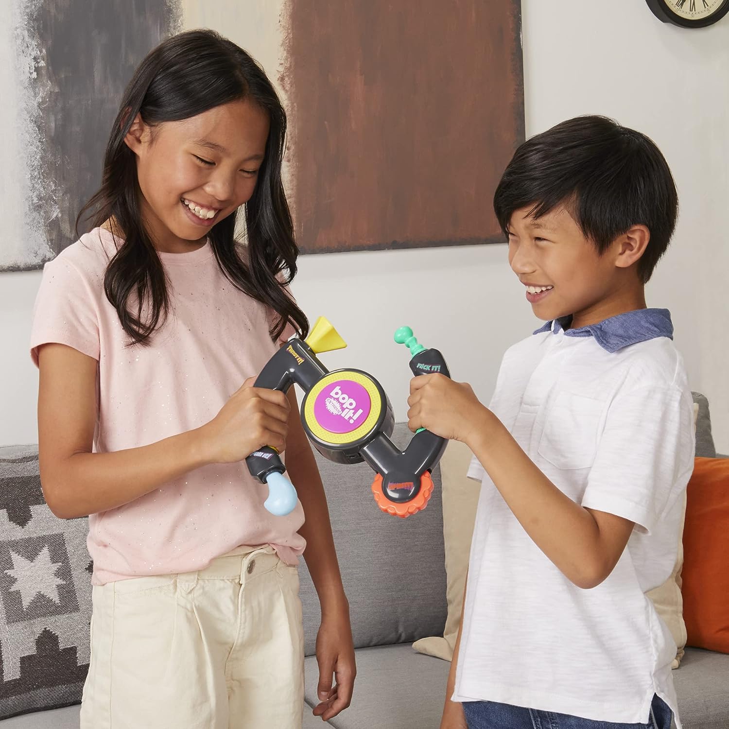 Hasbro Gaming Bop It! Extreme Electronic Game for 1 or More Players, Fun Party Game for Kids Ages 8+, 4 Modes Including One-On-One Mode, Interactive Game