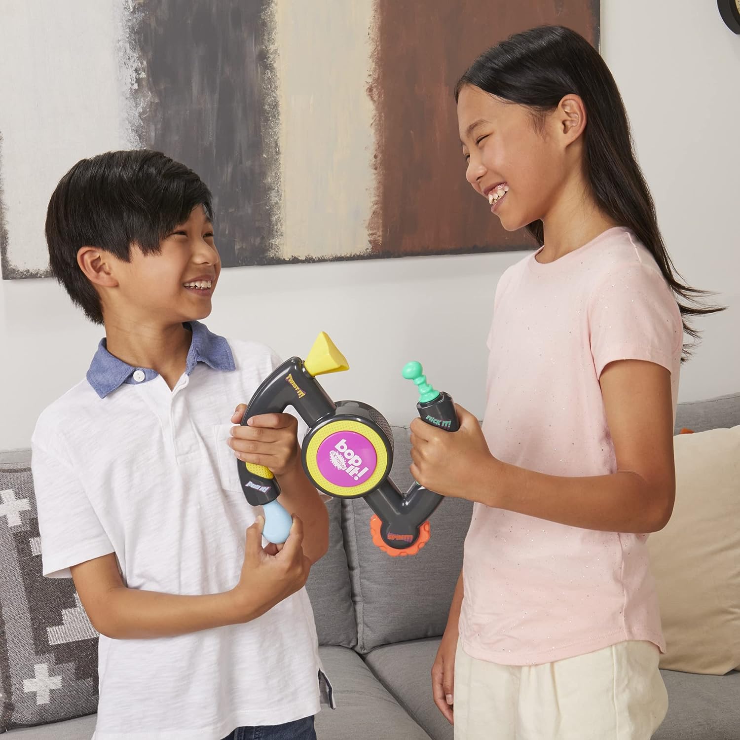 Hasbro Gaming Bop It! Extreme Electronic Game for 1 or More Players, Fun Party Game for Kids Ages 8+, 4 Modes Including One-On-One Mode, Interactive Game