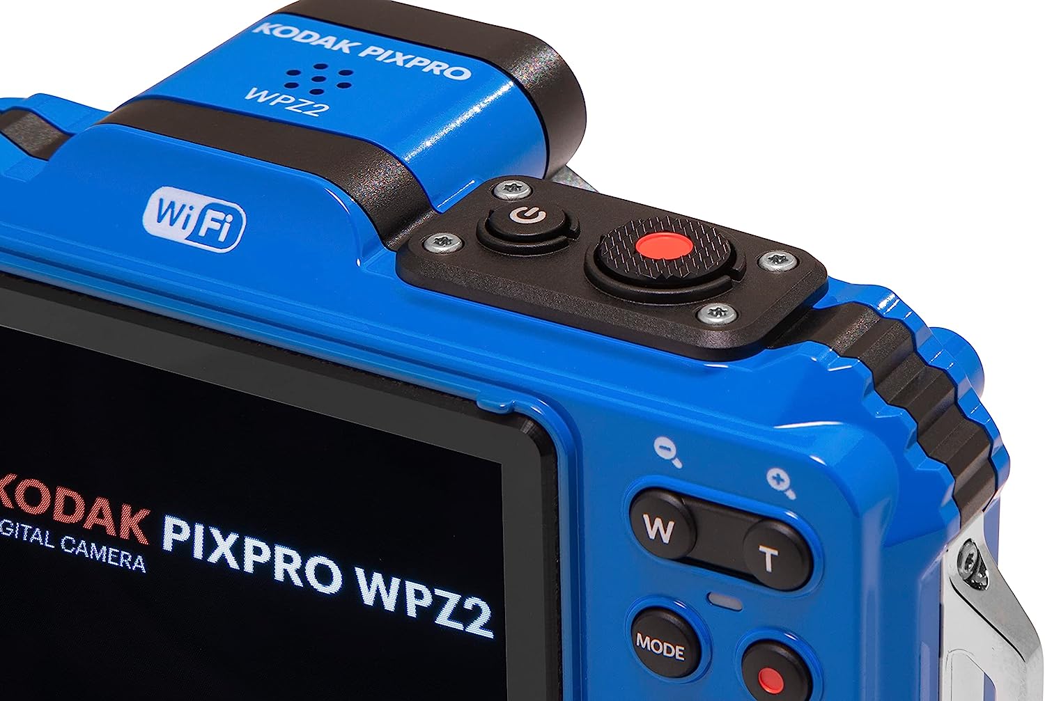 KODAK PIXPRO WPZ2 Rugged Waterproof Shockproof Dustproof WiFi Digital Camera 16MP 4X Optical Zoom 1080P Full HD Video Vlogging Camera 2.7