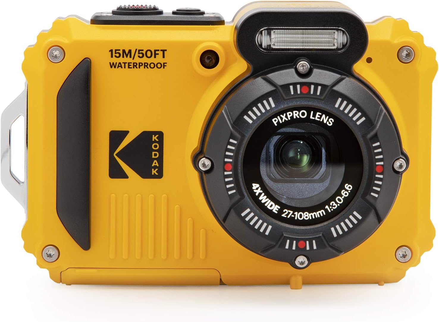 KODAK PIXPRO WPZ2 Rugged Waterproof Shockproof Dustproof WiFi Digital Camera 16MP 4X Optical Zoom 1080P Full HD Video Vlogging Camera 2.7