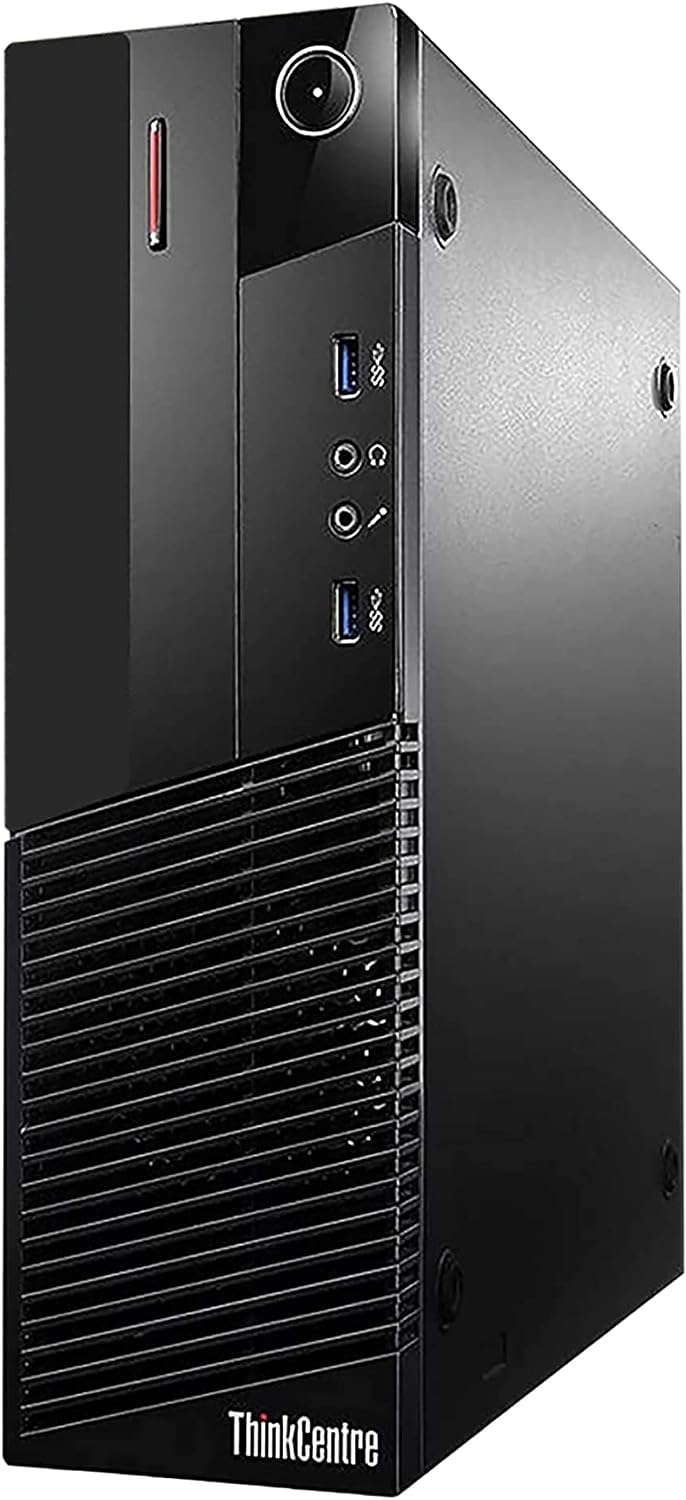 Lenovo SFF Computer Desktop PC, Intel Core i7 3.4GHz Processor, 16GB Ram, 128GB SSD, 2TB HDD, Wireless Keyboard & Mouse, WiFi | Bluetooth, New 24