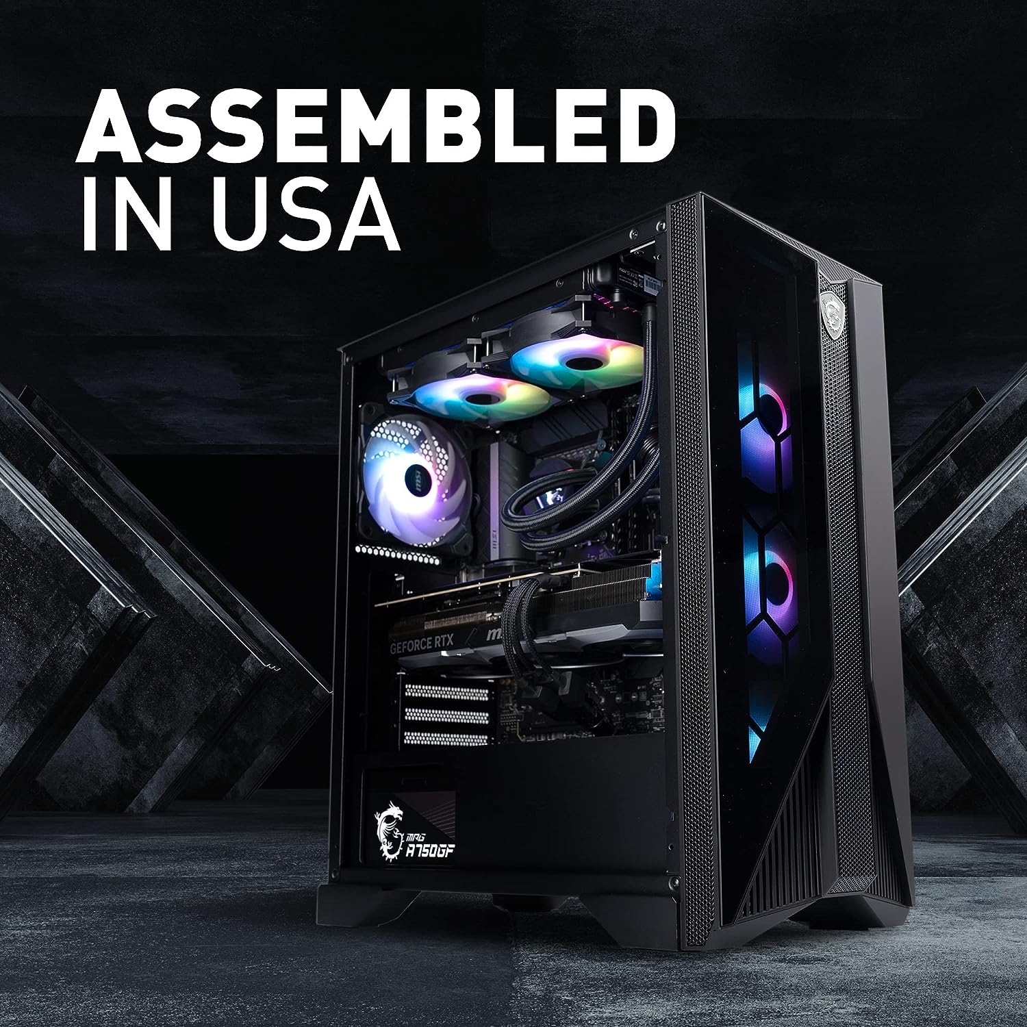 MSI Aegis RS Gaming Desktop: Intel Core i7-13700KF, RTX 4070 Ti, 32GB DDR5, 2TB M.2 NVMe, Liquid Cooling, 80+ Gold PSU, WiFi 6E, Keyboard & Mouse, DIY Friendly, Windows 11 Pro: 13NUF-439US