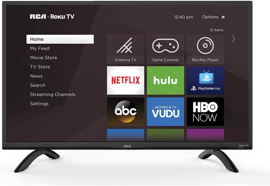 RCA 32-inch Flat Screen 1080p Roku Smart LED TV - RTR3265, 2023 Model