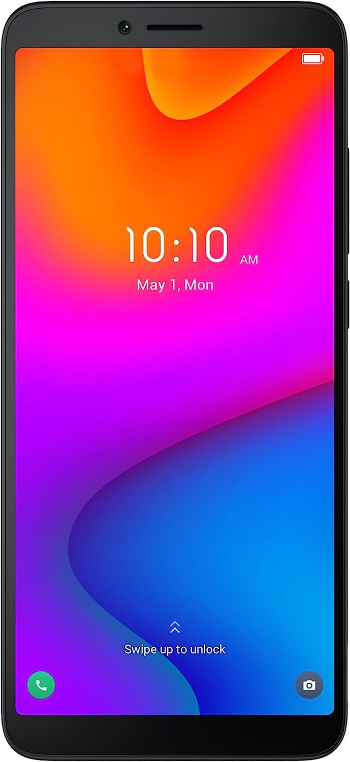 TCL ION V |2023| Cell Phone with 6.0″ HD+ Display, 3+32GB Unlocked Phone, 3000mAh Battery, Android 13 Smartphone, Single SIM, US Version, Space Black